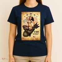 USO To Celebrate Our Troops Bombshell T-Shirt thumb 4