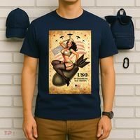 USO To Celebrate Our Troops Bombshell T-Shirt thumb 6
