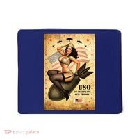 USO To Celebrate Our Troops Bombshell Mousepad thumb 0