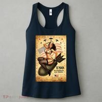 USO To Celebrate Our Troops Bombshell Women's Tank Top thumb 3