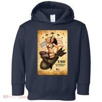 USO To Celebrate Our Troops Bombshell Toddler Hoodie thumb 0