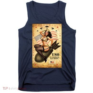 USO To Celebrate Our Troops Bombshell Tank Top