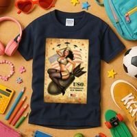 USO To Celebrate Our Troops Bombshell Kids T-Shirt thumb 3