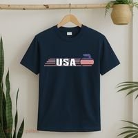 USA Team Curling Rock Jersey Vintage Winter Sports Lovers T-Shirt thumb 2