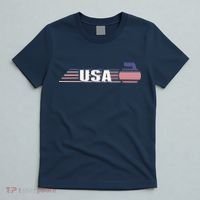 USA Team Curling Rock Jersey Vintage Winter Sports Lovers T-Shirt thumb 5