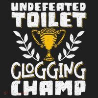 Undefeated Toilet Clogging Champ Tumbler thumb 3