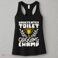 Undefeated Toilet Clogging Champ Women's Tank Top thumb 3