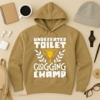 Undefeated Toilet Clogging Champ Hoodie thumb 3