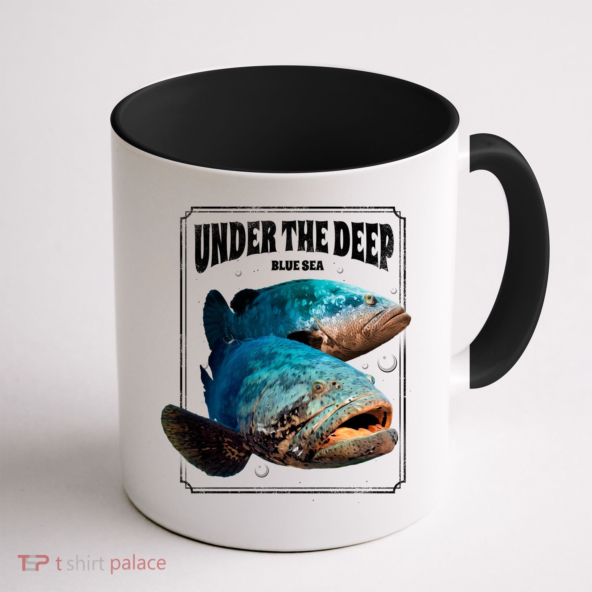 Under The Deep Blue Sea Fish Coffee Mug