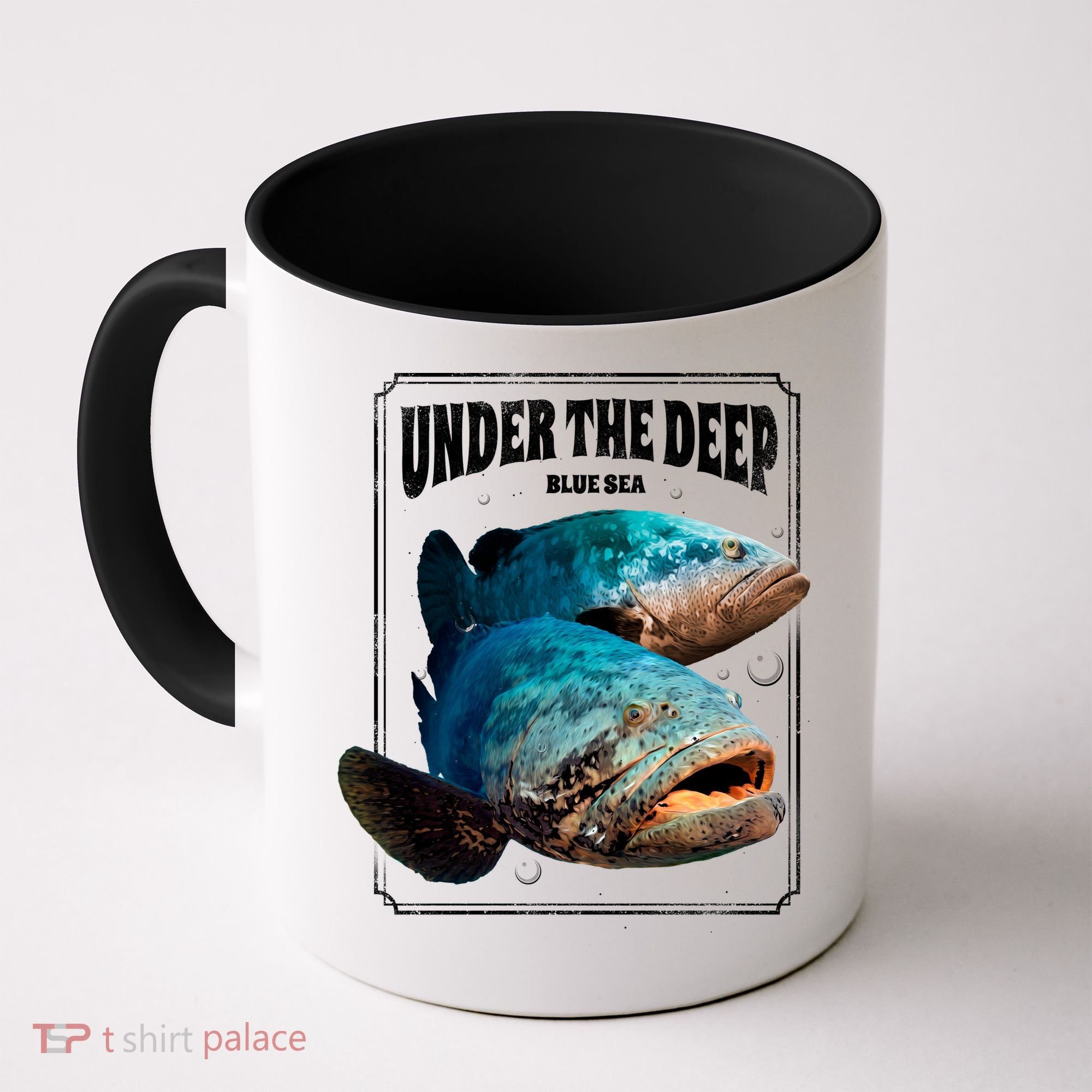 Under The Deep Blue Sea Fish Coffee Mug