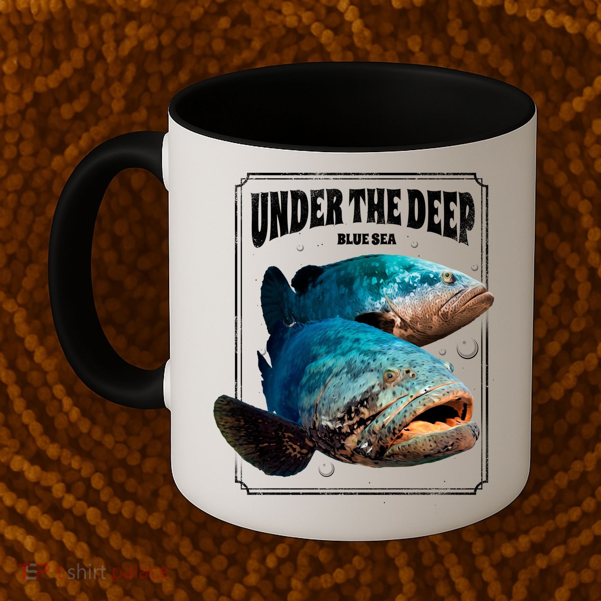 Under The Deep Blue Sea Fish Coffee Mug