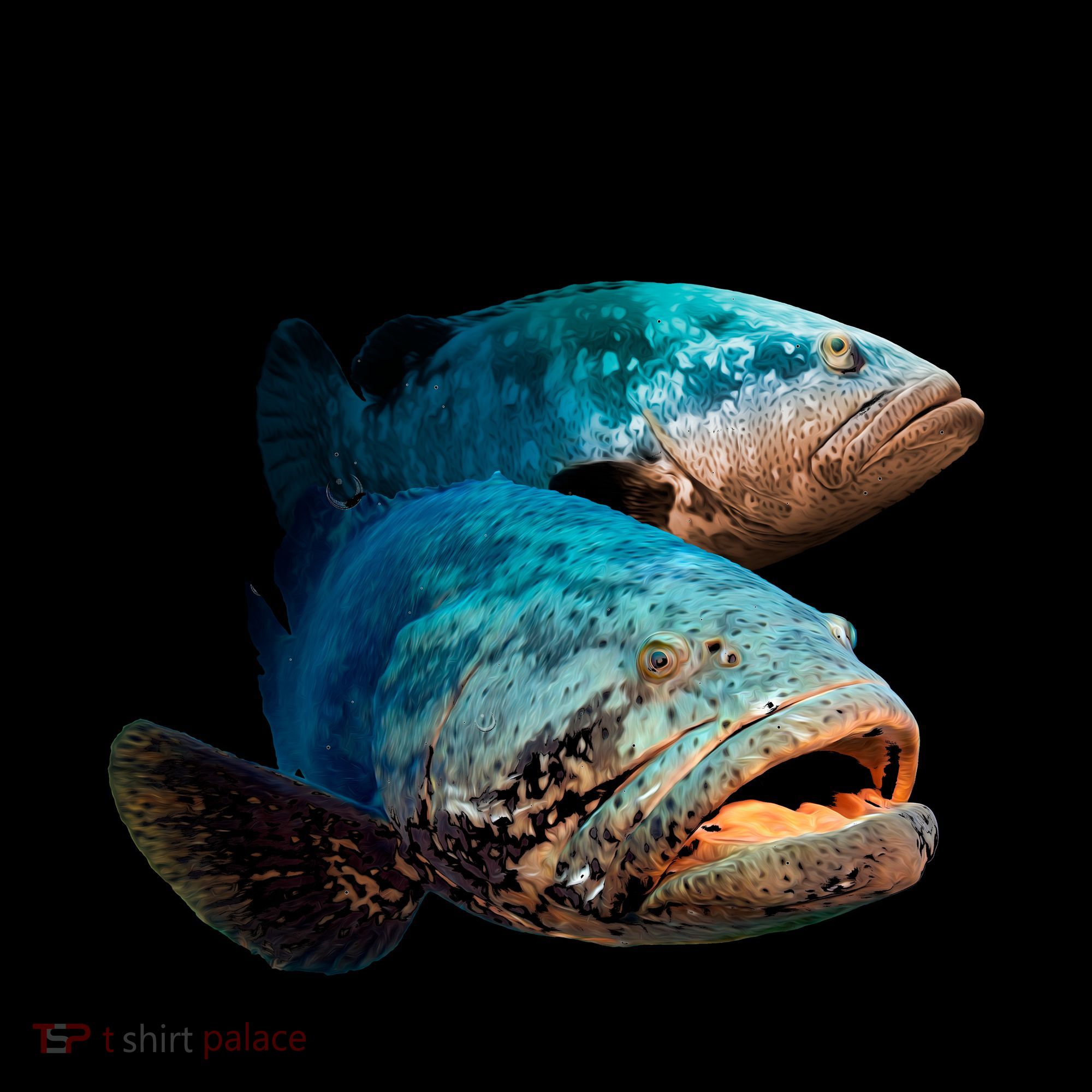 Under The Deep Blue Sea Fish Coffee Mug