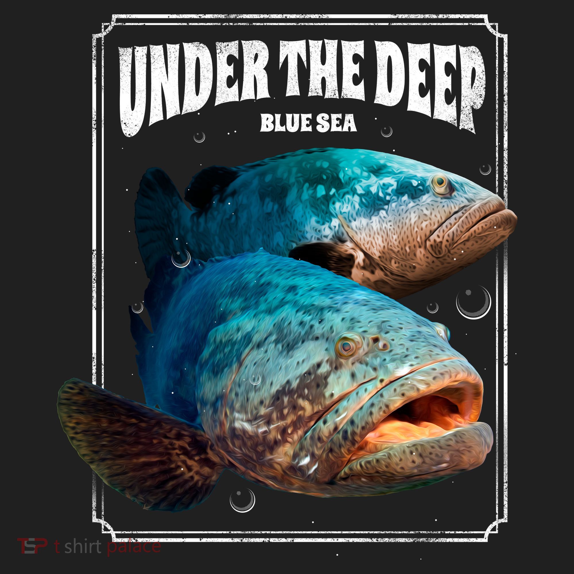 Under The Deep Blue Sea Fish Tumbler