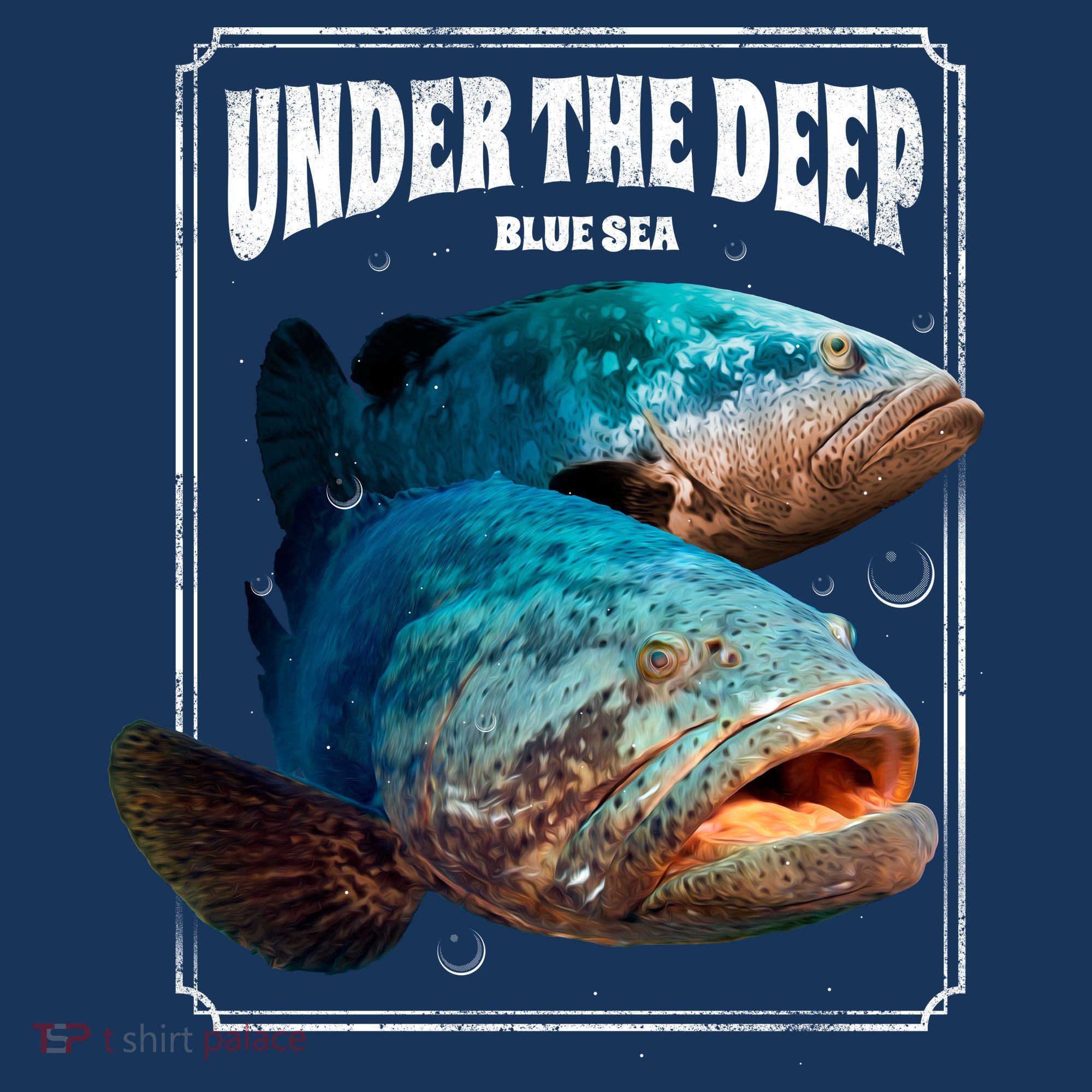 Under The Deep Blue Sea Fish Women's Sweatshirt