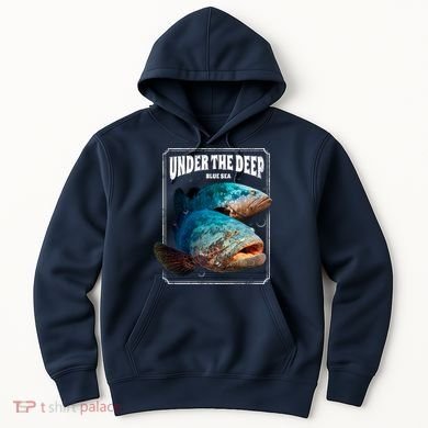 Under The Deep Blue Sea Fish Hoodie