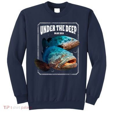 Under The Deep Blue Sea Fish Sweatshirt