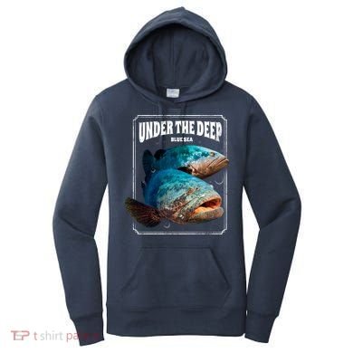 Under The Deep Blue Sea Fish Women's Hoodie