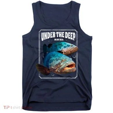 Under The Deep Blue Sea Fish Tank Top