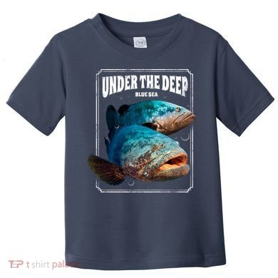 Under The Deep Blue Sea Fish Toddler T-Shirt