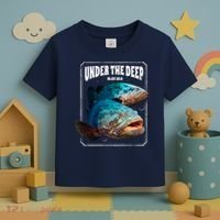 Under The Deep Blue Sea Fish Toddler T-Shirt thumb 3