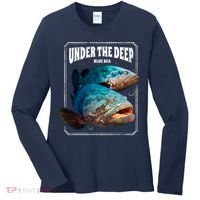 Under The Deep Blue Sea Fish Women's Long Sleeve Shirt thumb 0