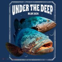 Under The Deep Blue Sea Fish Women's Long Sleeve Shirt thumb 2
