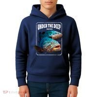 Under The Deep Blue Sea Fish Kids Hoodie thumb 4