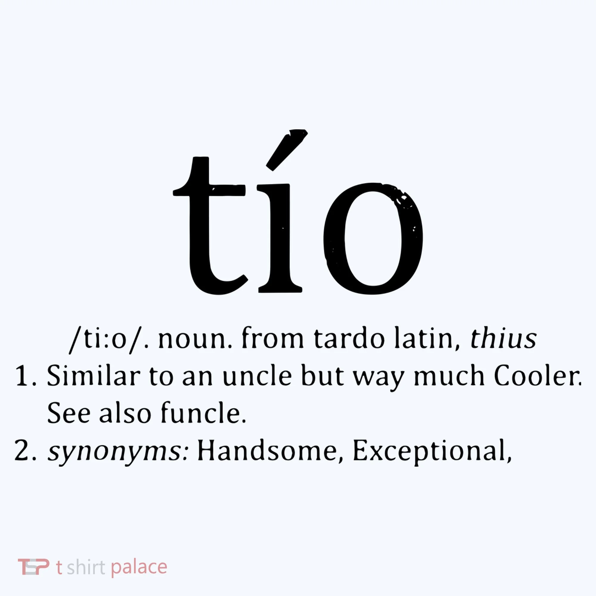 Uncle Tio Definition Uncle For Funny Spanish Apron