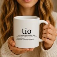 Uncle Tio Definition Uncle For Funny Spanish Coffee Mug thumb 3