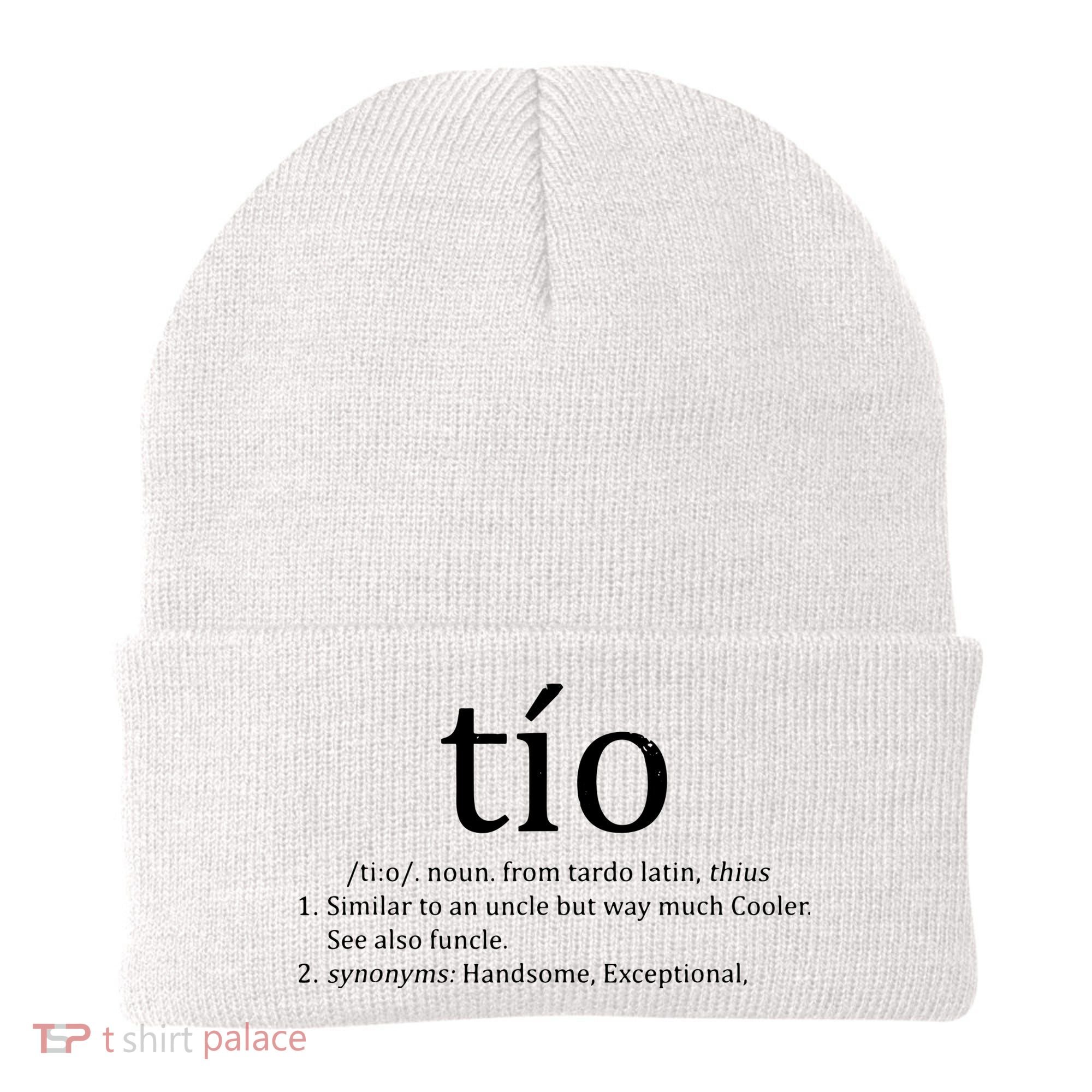 Uncle Tio Definition Uncle For Funny Spanish Beanie