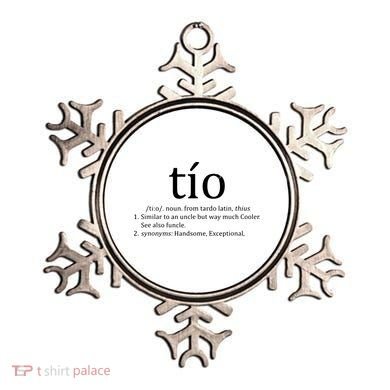 Uncle Tio Definition Uncle For Funny Spanish Ornament