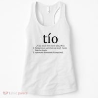 Uncle Tio Definition Uncle For Funny Spanish Women's Tank Top thumb 0