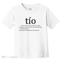 Uncle Tio Definition Uncle For Funny Spanish Toddler T-Shirt thumb 0