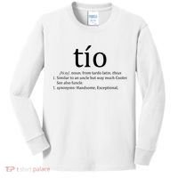 Uncle Tio Definition Uncle For Funny Spanish Kids Long Sleeve Shirt thumb 0