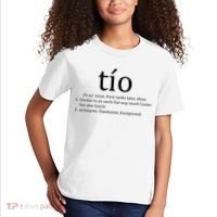Uncle Tio Definition Uncle For Funny Spanish Kids T-Shirt thumb 2