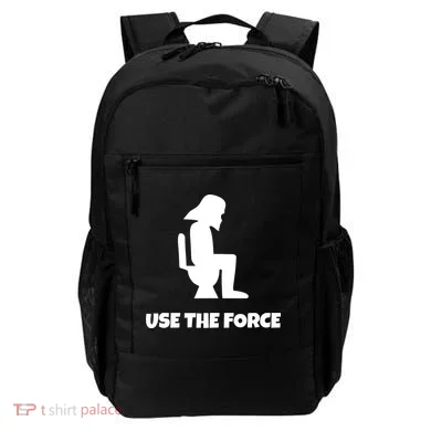 Use The Force Funny Pooping Backpack