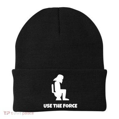 Use The Force Funny Pooping Beanie
