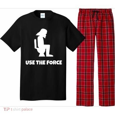 Use The Force Funny Pooping Pajama Set
