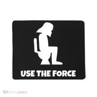 Use The Force Funny Pooping Mousepad thumb 0