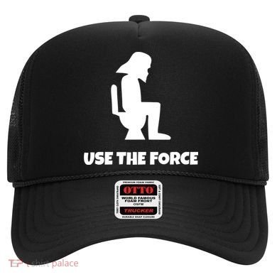 Use The Force Funny Pooping Hat