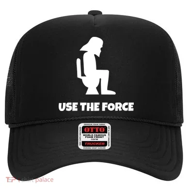 Use The Force Funny Pooping Hat