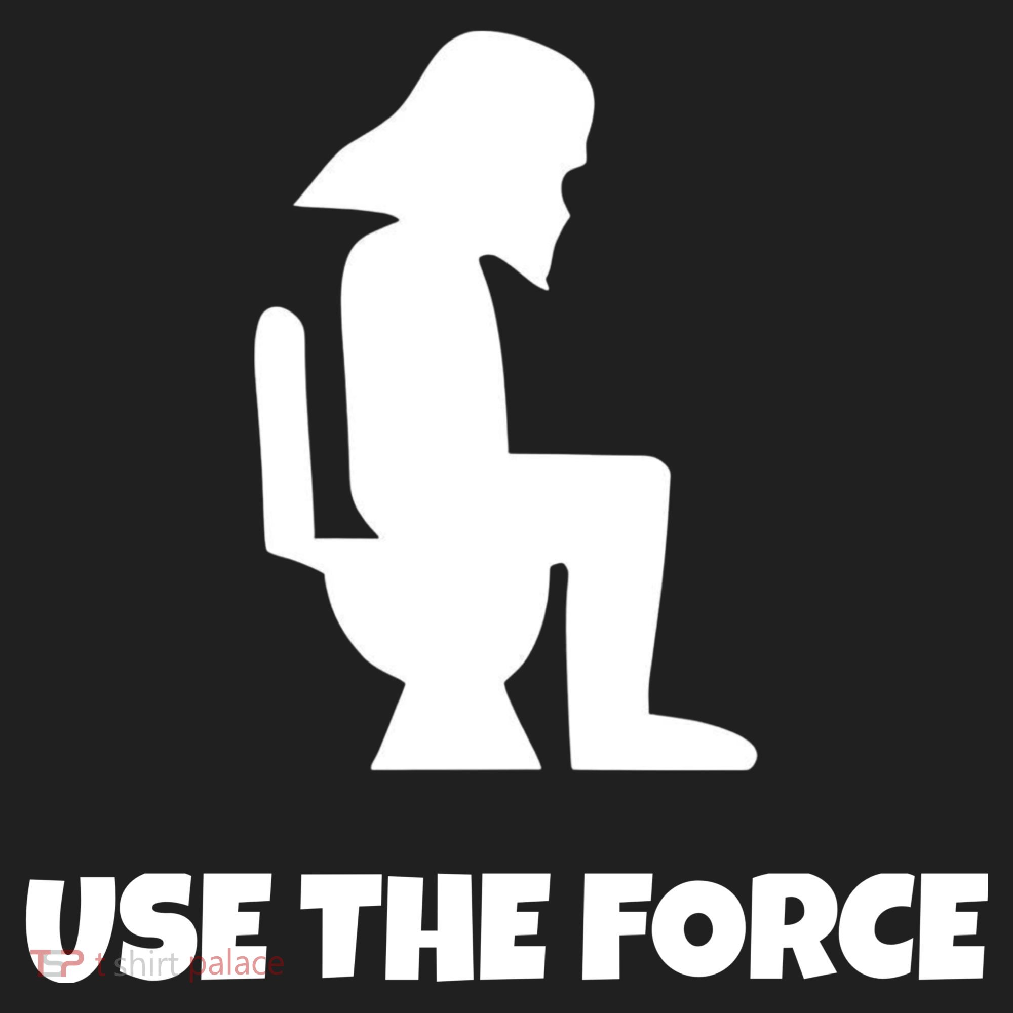 Use The Force Funny Pooping Hat