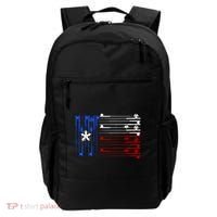 USA Texas Fishing Rods Flag Backpack thumb 0