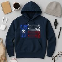 USA Texas Fishing Rods Flag Hoodie thumb 3