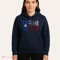 USA Texas Fishing Rods Flag Hoodie thumb 5