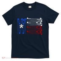 USA Texas Fishing Rods Flag T-Shirt thumb 0