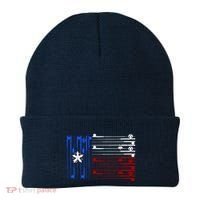 USA Texas Fishing Rods Flag Beanie thumb 0