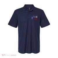 USA Texas Fishing Rods Flag Polo thumb 0