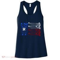 USA Texas Fishing Rods Flag Women's Tank Top thumb 0