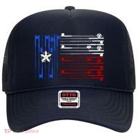 USA Texas Fishing Rods Flag Hat thumb 0